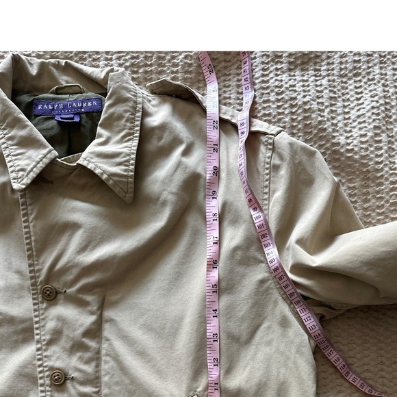 Vintage Ralph Lauren Collection Purple Label Khaki Military Field Jacket Size‎ M - Picture 5 of 10